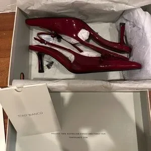 Tony Bianco | Shoes | Tony Bianco Quill Bordeaux Patent Heel  display picture 1